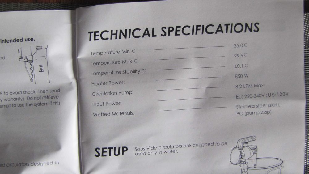 Су-вид Сувид Sous Vide Wancle (P00252)