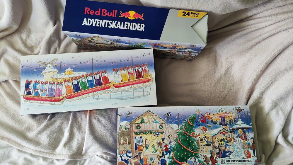 Red Bull kalendarz adwentowy, idealny prezent