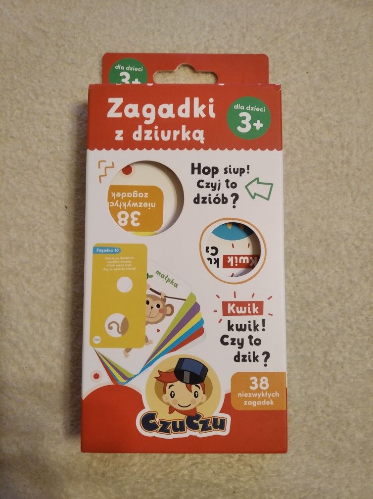 Zagadki z dziurką Czuczu 3+