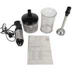 Blender BOSCH ErgoMixx Style MS6CM6120 C,  1000 W, czarny 2 w 1