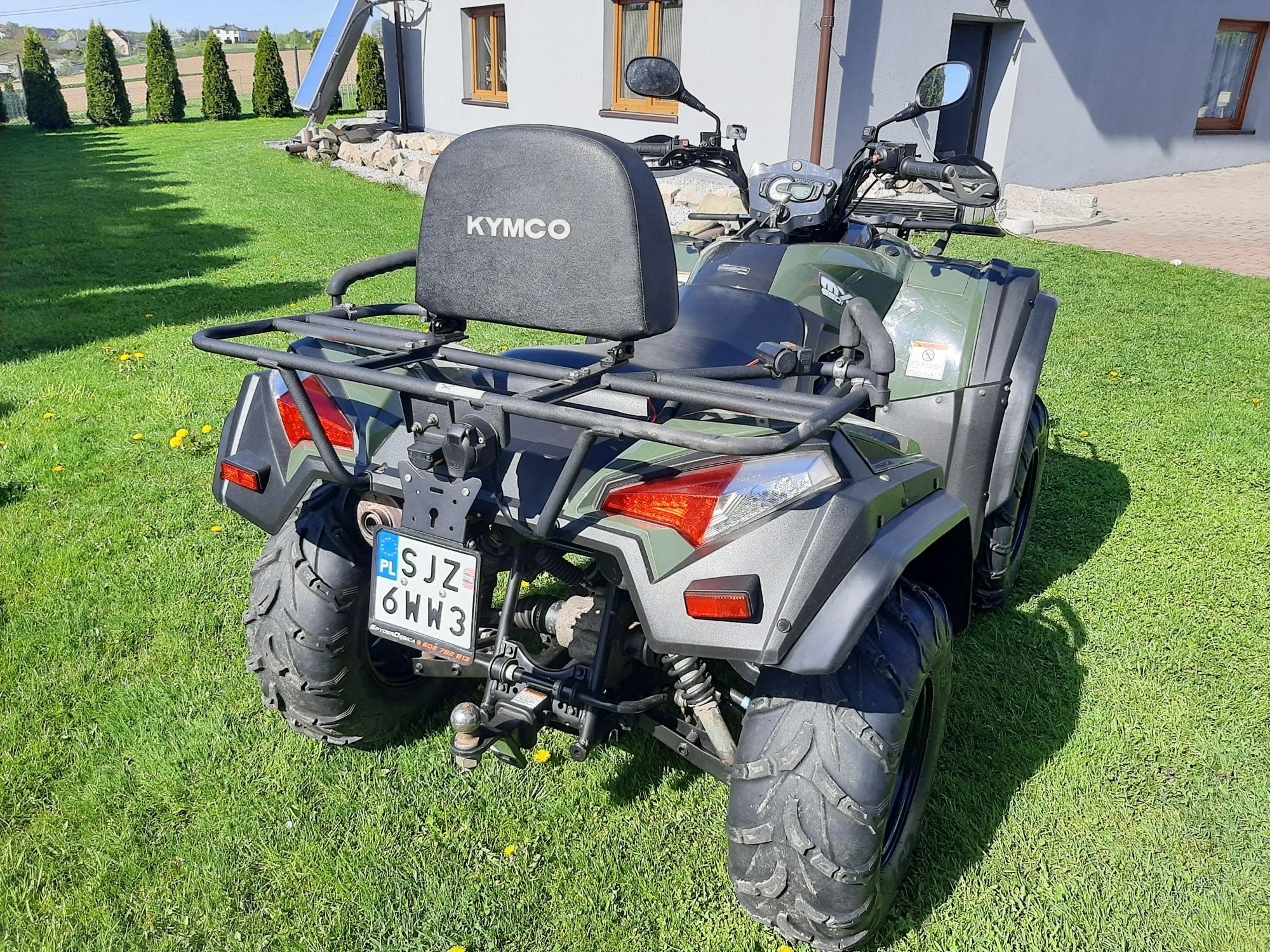 Kymco 550mxu quad salon polska