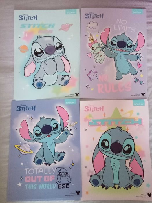 Wkłady karteczki, Stitch Seria 1-4 plus metaliczne