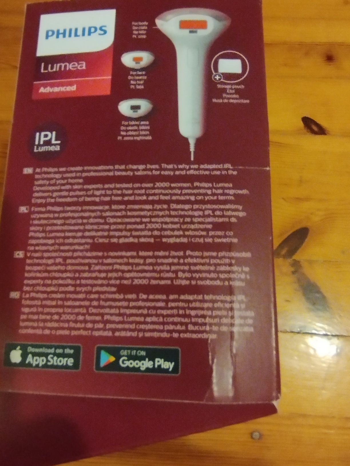 Depilator laserowy Lumea Advanced