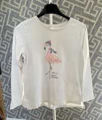 Bluzka z super aplikacją flaminga r. 152 Cool Club