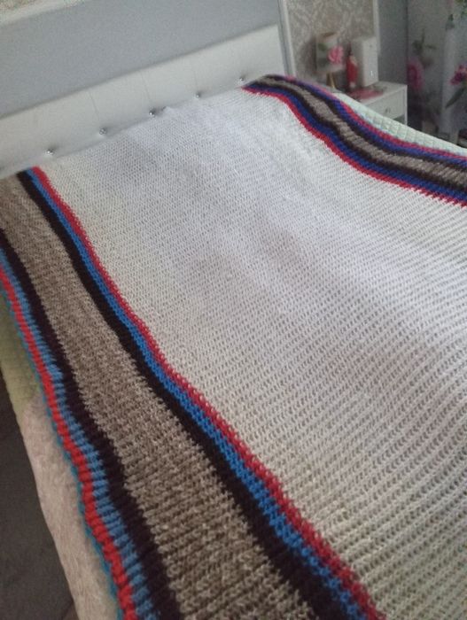 Koc -pled rękodzieło