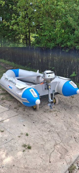 Sprzedam ponton z silnikiem Honda