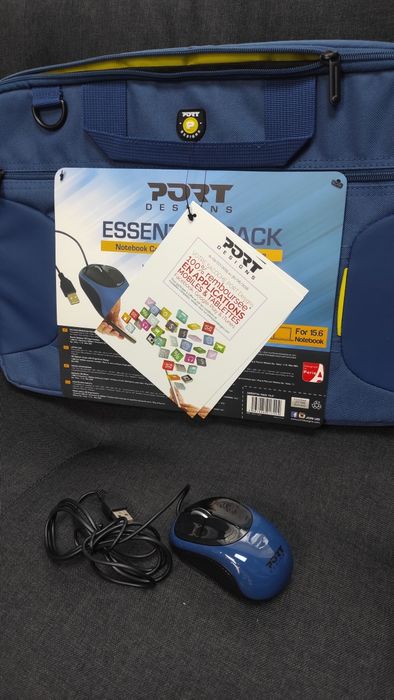 Сумка для ноутбука + миша