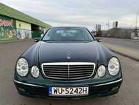 Mercedes-Benz Klasa E Materiał na klasyka. Zielony W211 E270 CDI w dobrym stanie