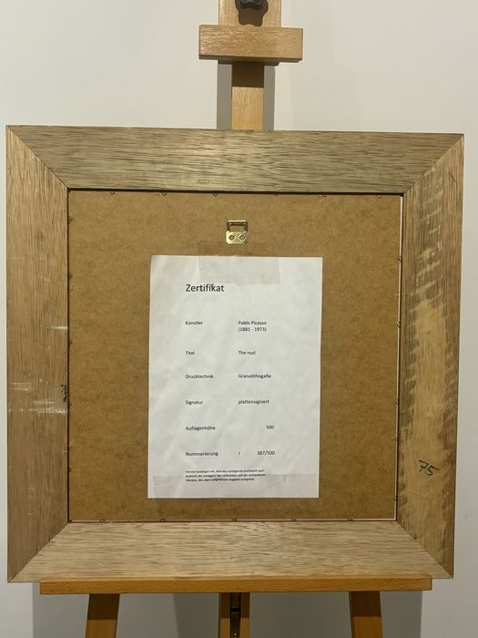 Pablo Picasso Oryginalna Granolitografia Sygnowana Numerowana Rarytas