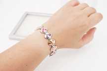 Pulseira Swatch - aço inoxidável