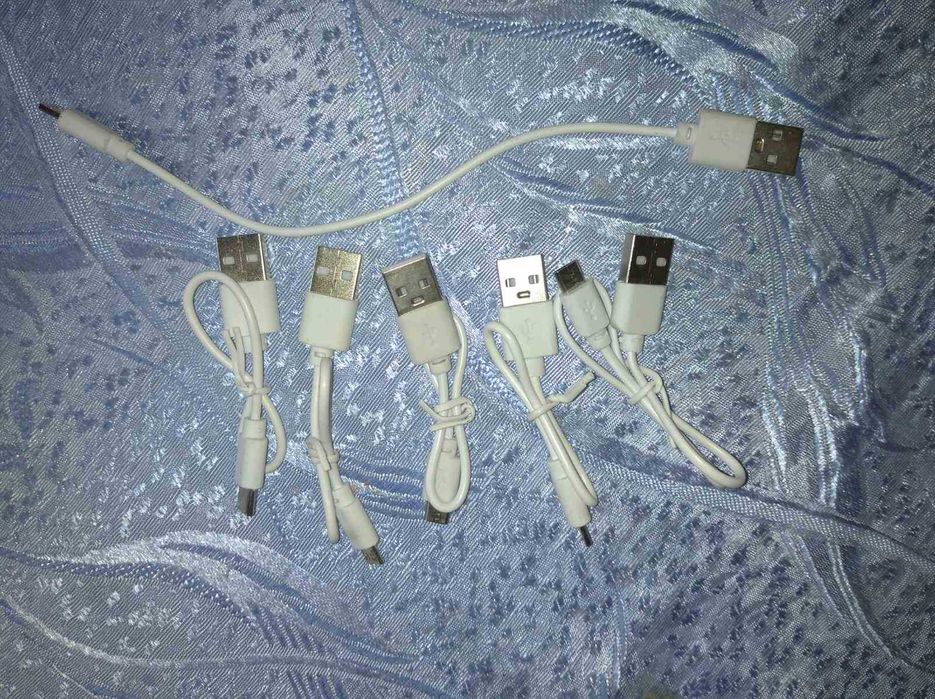 Зарядний кабель короткий 20 см micro usb