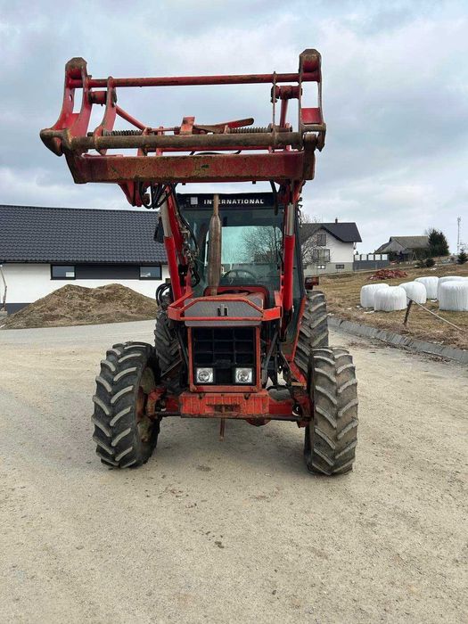 Case ih745 Ciągnik sprawny, z turem, 4x4
