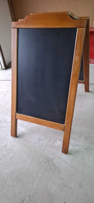 Tablica informacyjna Potykacz reklamowy