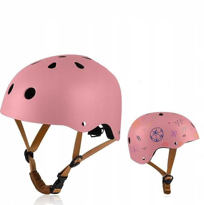 LIONELO Helmet Ochronny Kask Rowerowy dla Dzieci 50-56 cm