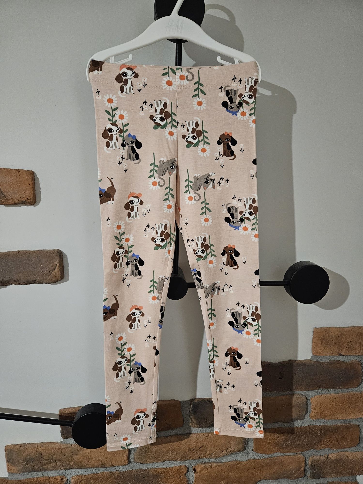 Legginsy getry h&m 128 nowe