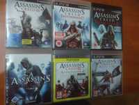 Jedyny ZESTAW 5 GIER Assasins Creed PS3 Playstation 3