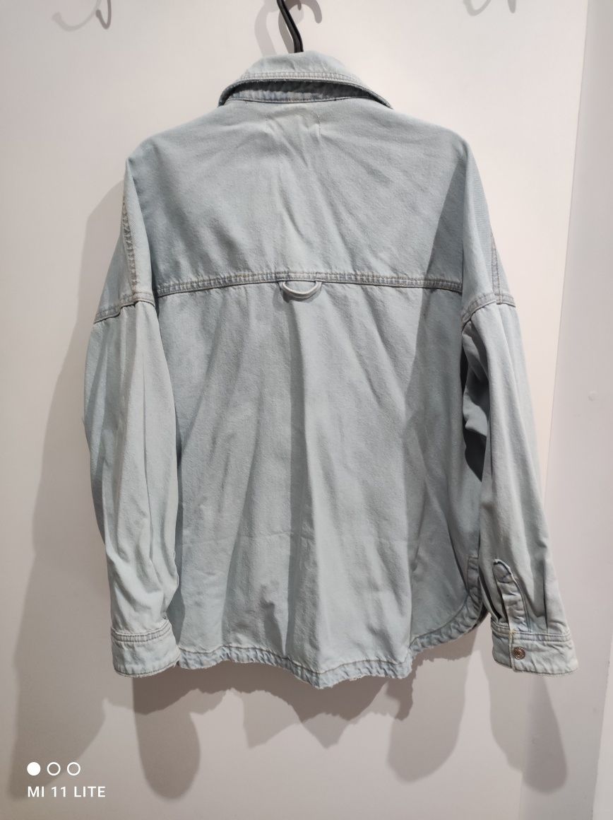 Kurtka koszula jeansowa oversize reserved 40/L