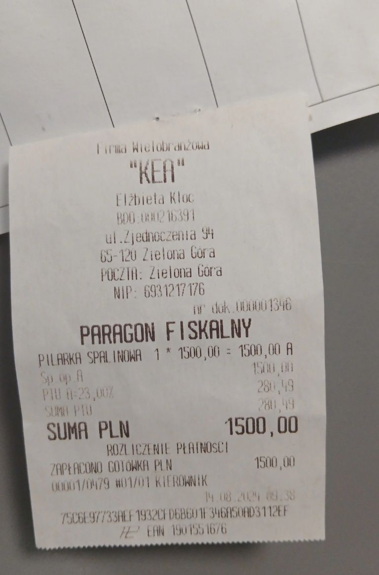 Piła spalinowa Husqvarna 135 nie Stihl Makita okazja