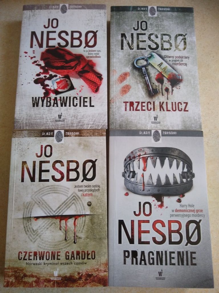 Jo Nesbo książki nowe komplet