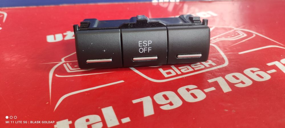 Włącznik ESP 6 Pinów z Zaślepkami Audi A3 8P 1.6 3D 2003 Blask Gołdap