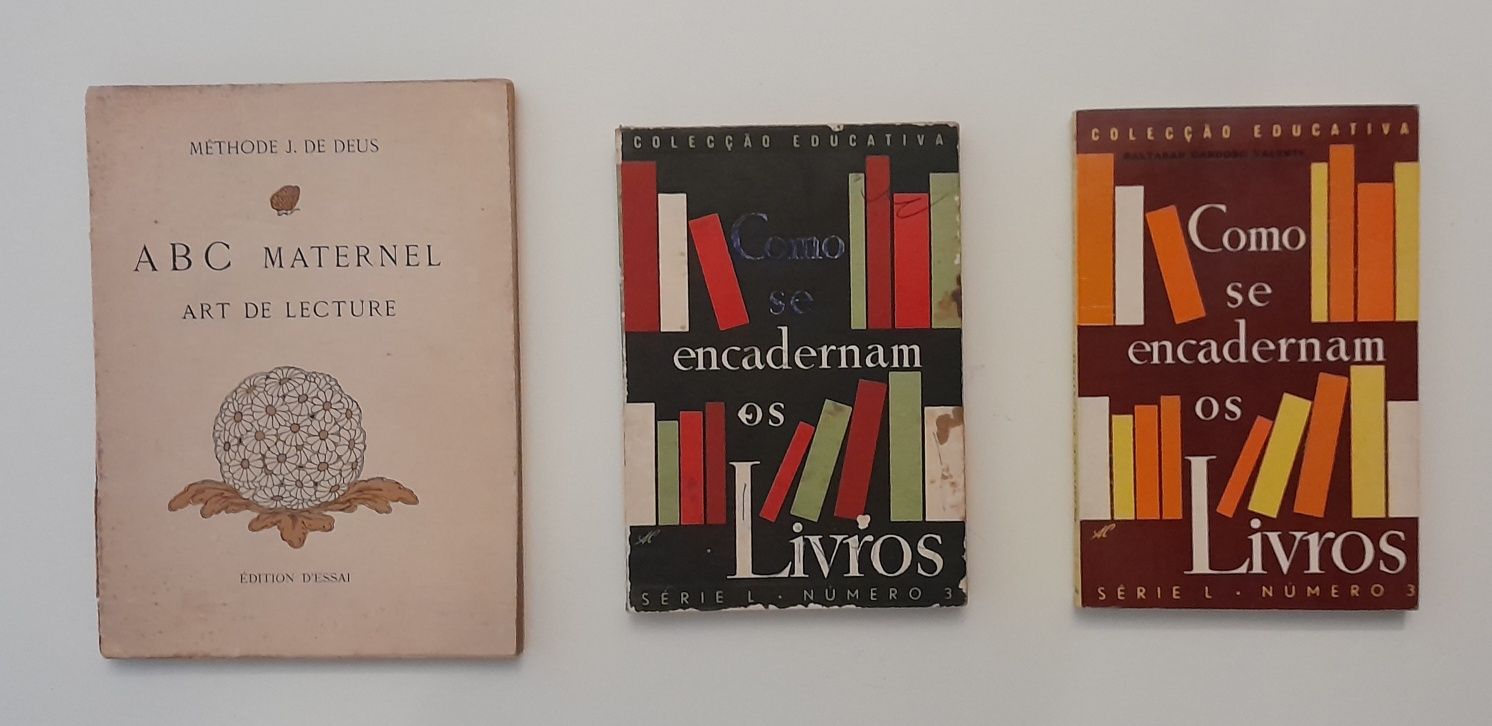 Livros escolares antigos