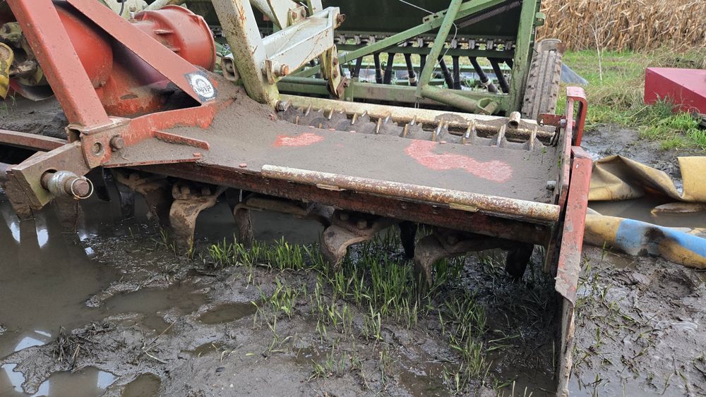 Agregat uprawowo siewny brona mechaniczna siewnik amazone 3m