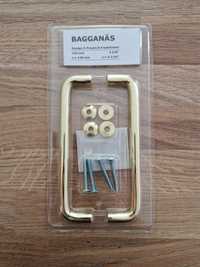 Nowe uchwyty kuchenne Ikea Bagganas złote