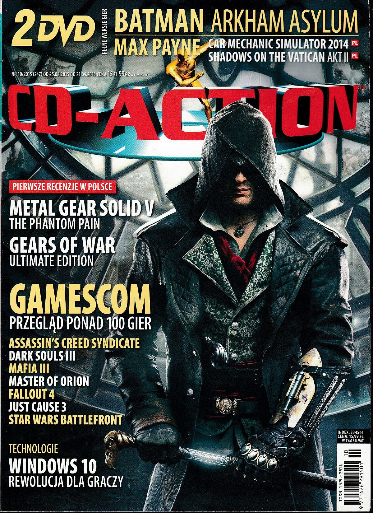 Cd Action 10 / 2015 Z Płytą Cd