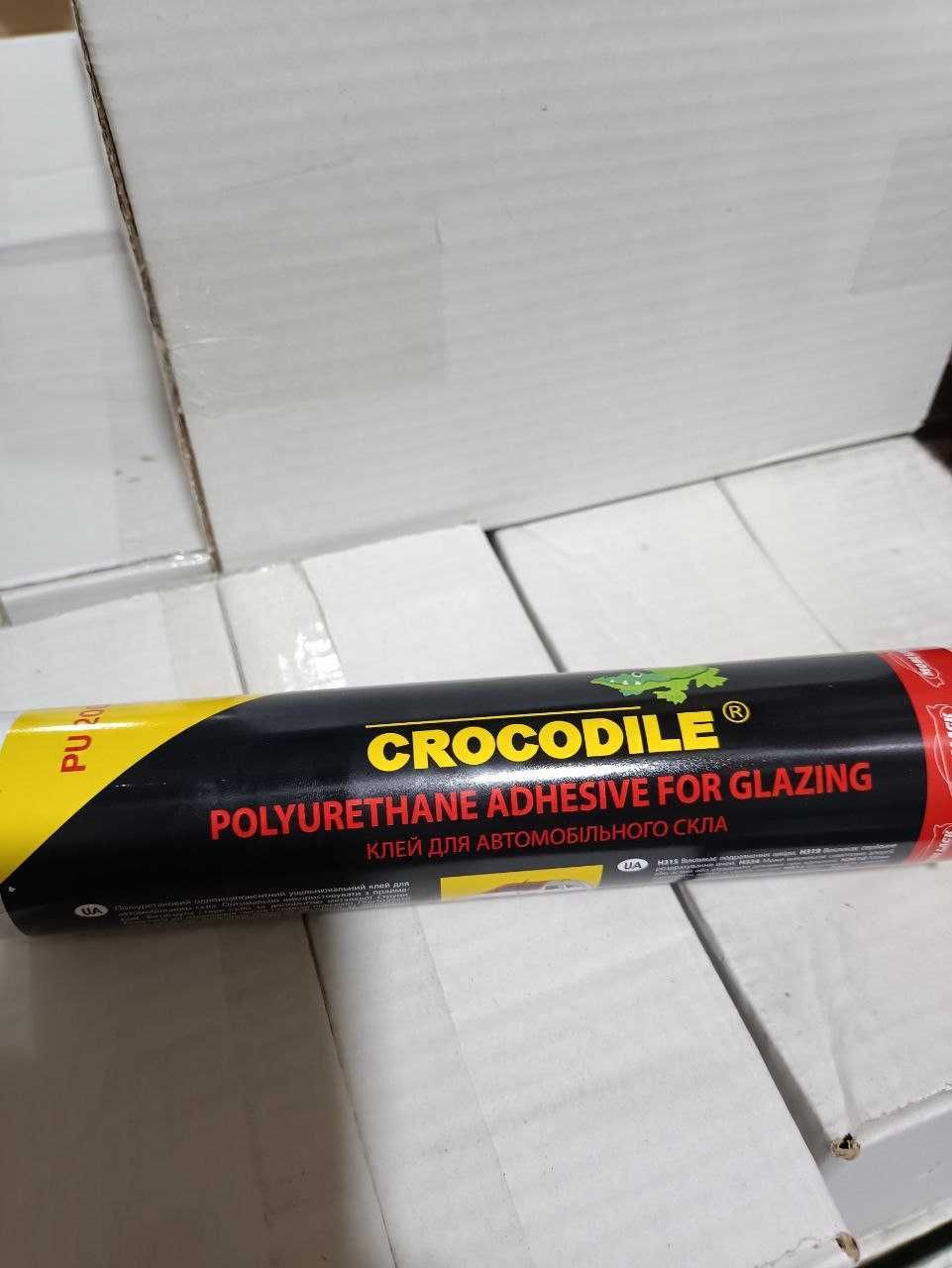 Клей для автоскла Crocodile PU 200.1 поліуретановий 310мл