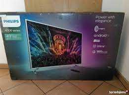 Philips telewizor 49" 4k Ambilight Smart Wifi YouTube Netflix android