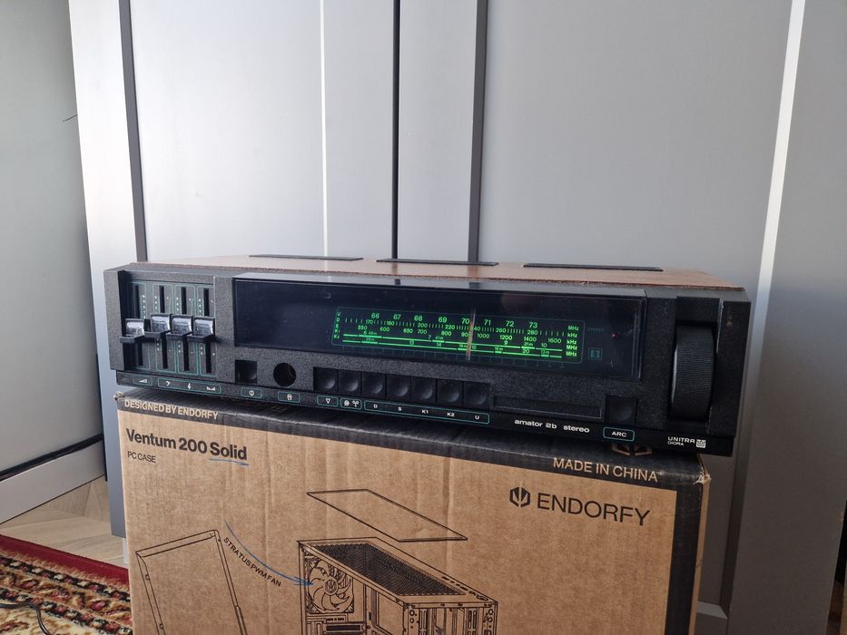 Unitra amator 2b stereo bluetoth radio wzmacniacz amplituner