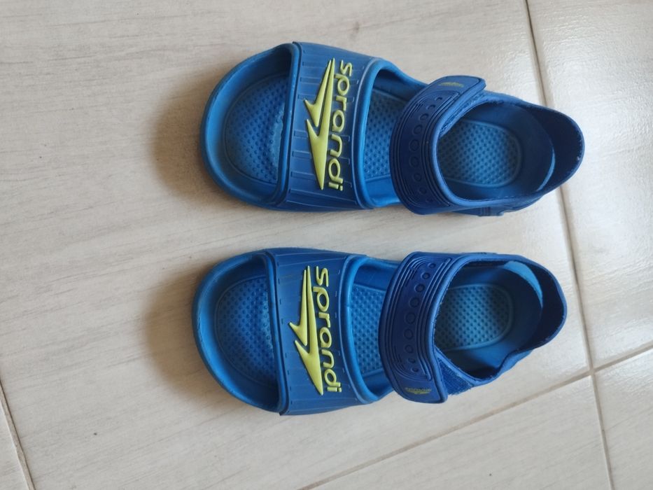 Klapki Sprandi 29 niebieskie