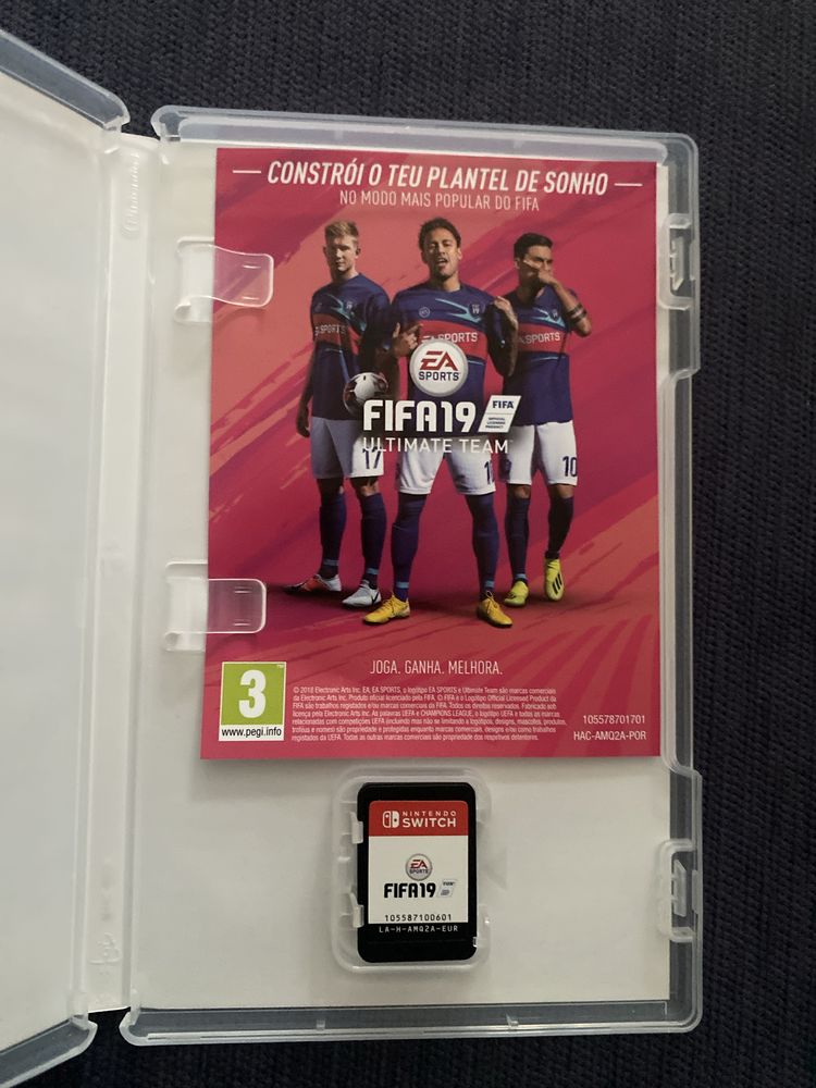 Jogo Fifa 19 Nintendo Switch Usado
