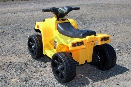 Mini Quad BJC912 na akumulator, ŻÓŁTY, Wyprzedaż