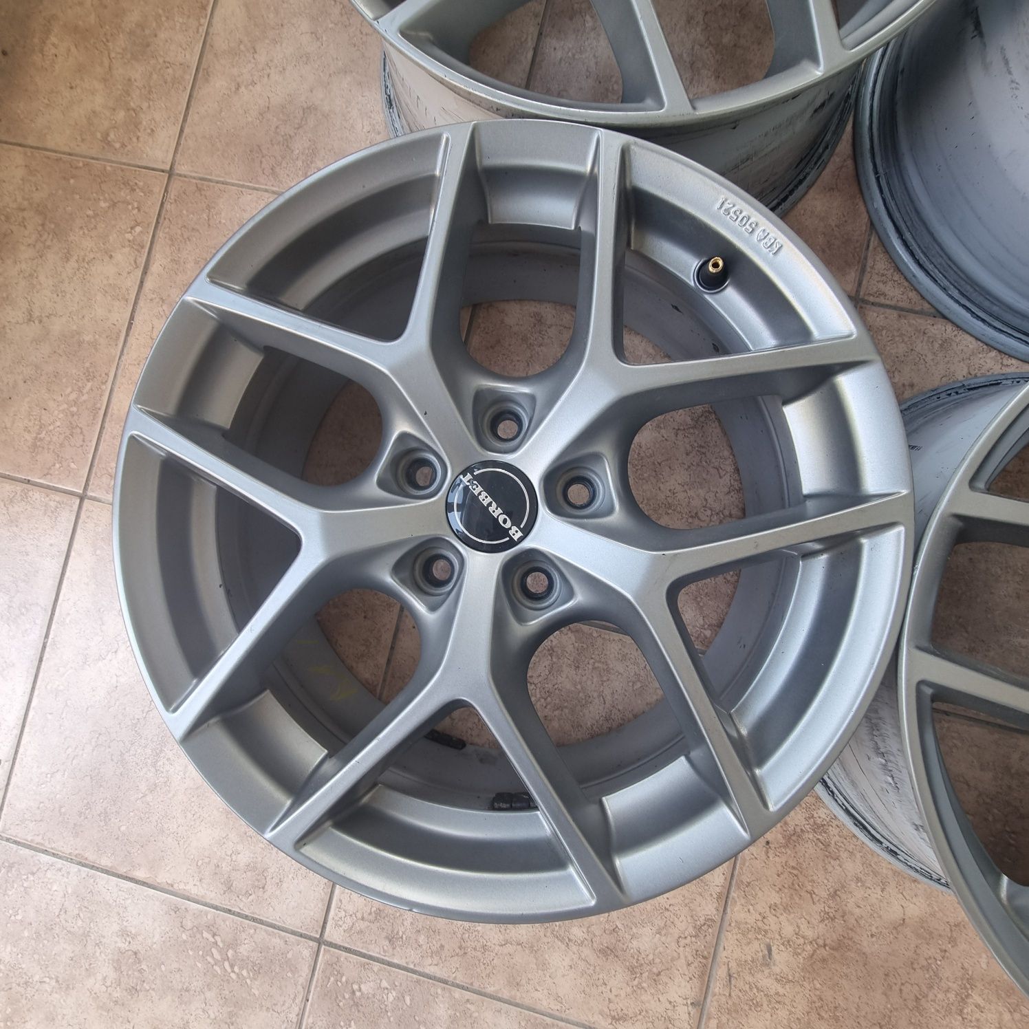 Диски Borbet R17 5x112 7.5j ET45 ЦО57.1 стан нових