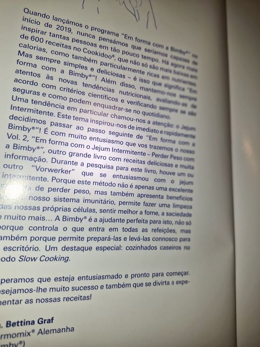 Bimby livro original e certificado