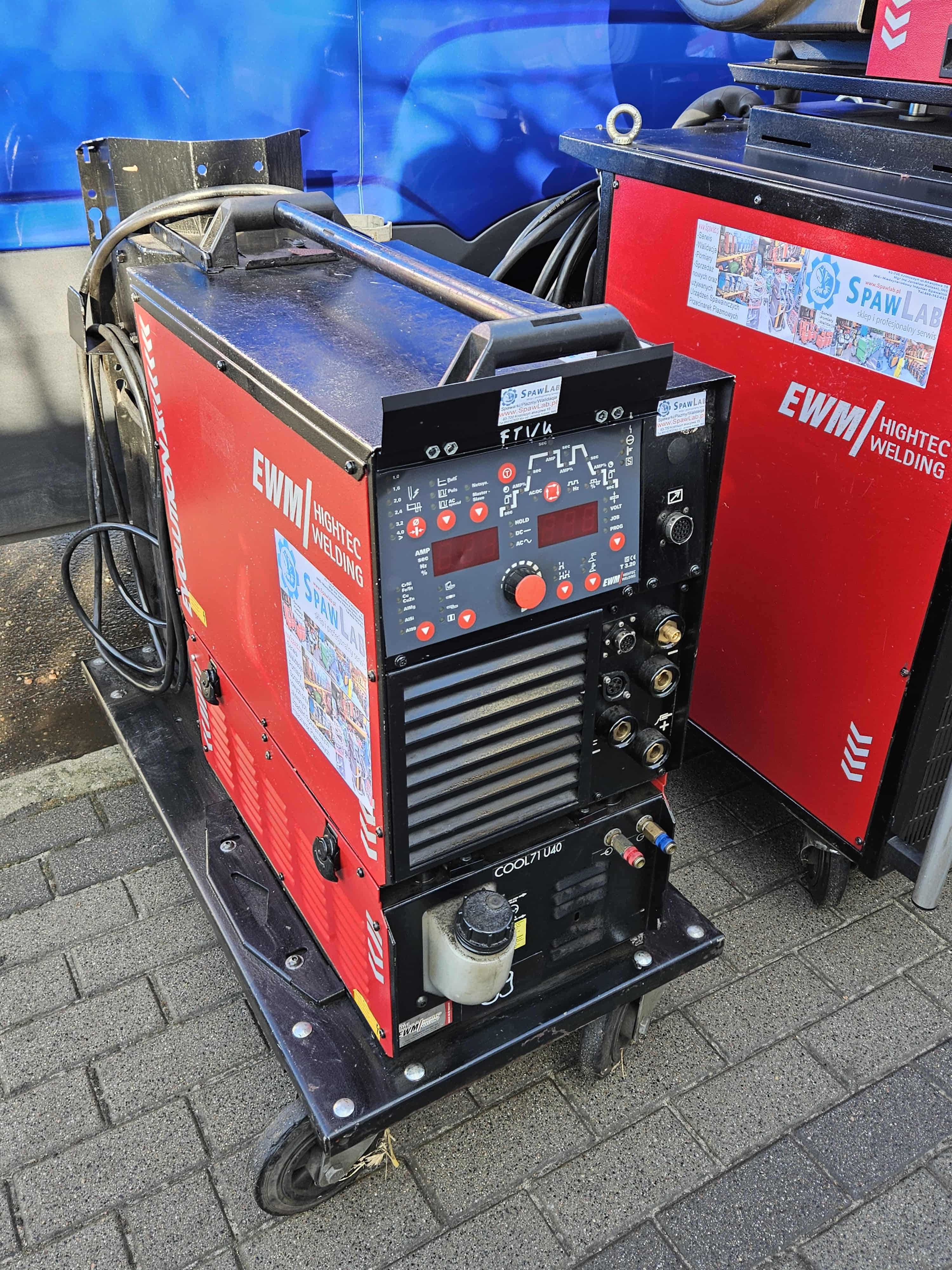 Ewm Tetrix 350 Ac/dc Tig Synergia Alu Spawarka Chłodzenie,
