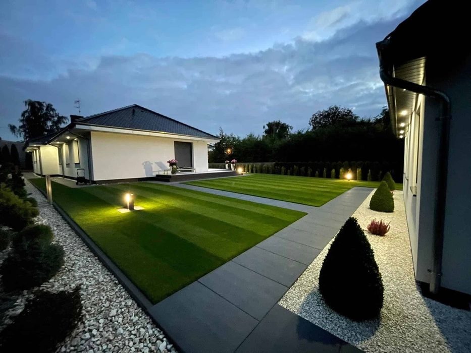 Usługi ogrodnicze,  Koszenie trawy ,Zakładanie trawników