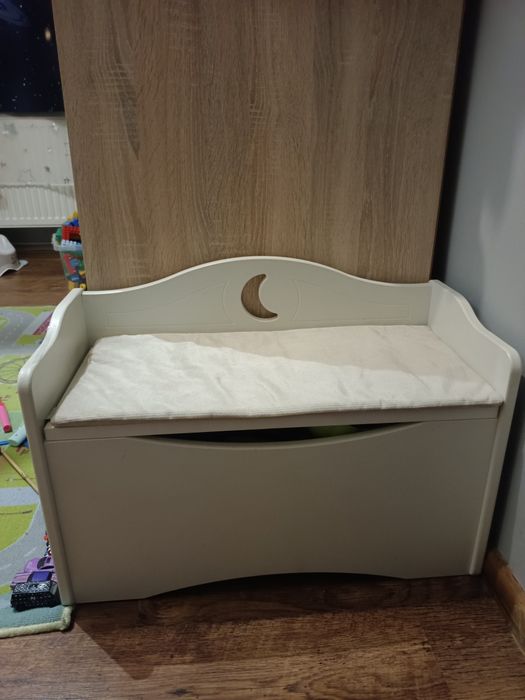 Skrzynia na zabawki box pojemnik schowek organizer kufer siedzisko