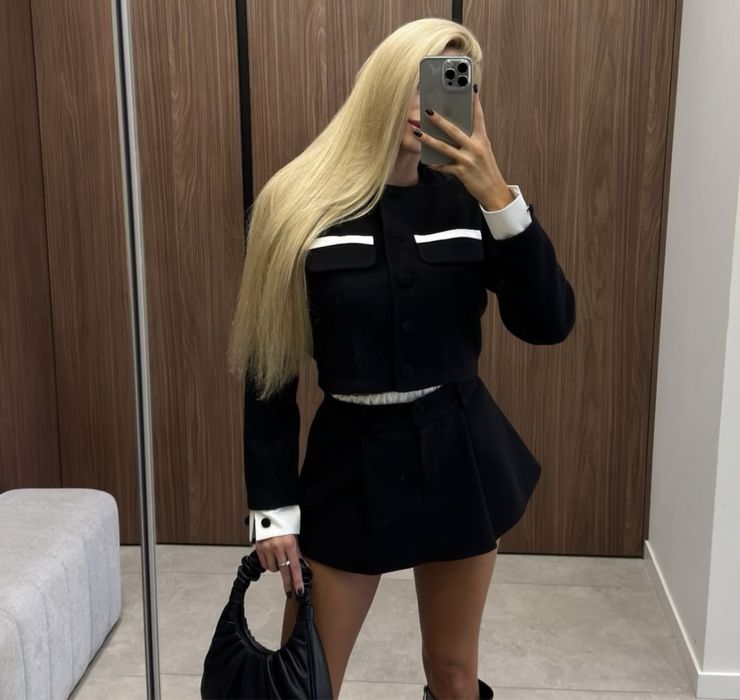 Жакет +юбка -шорти розмір S