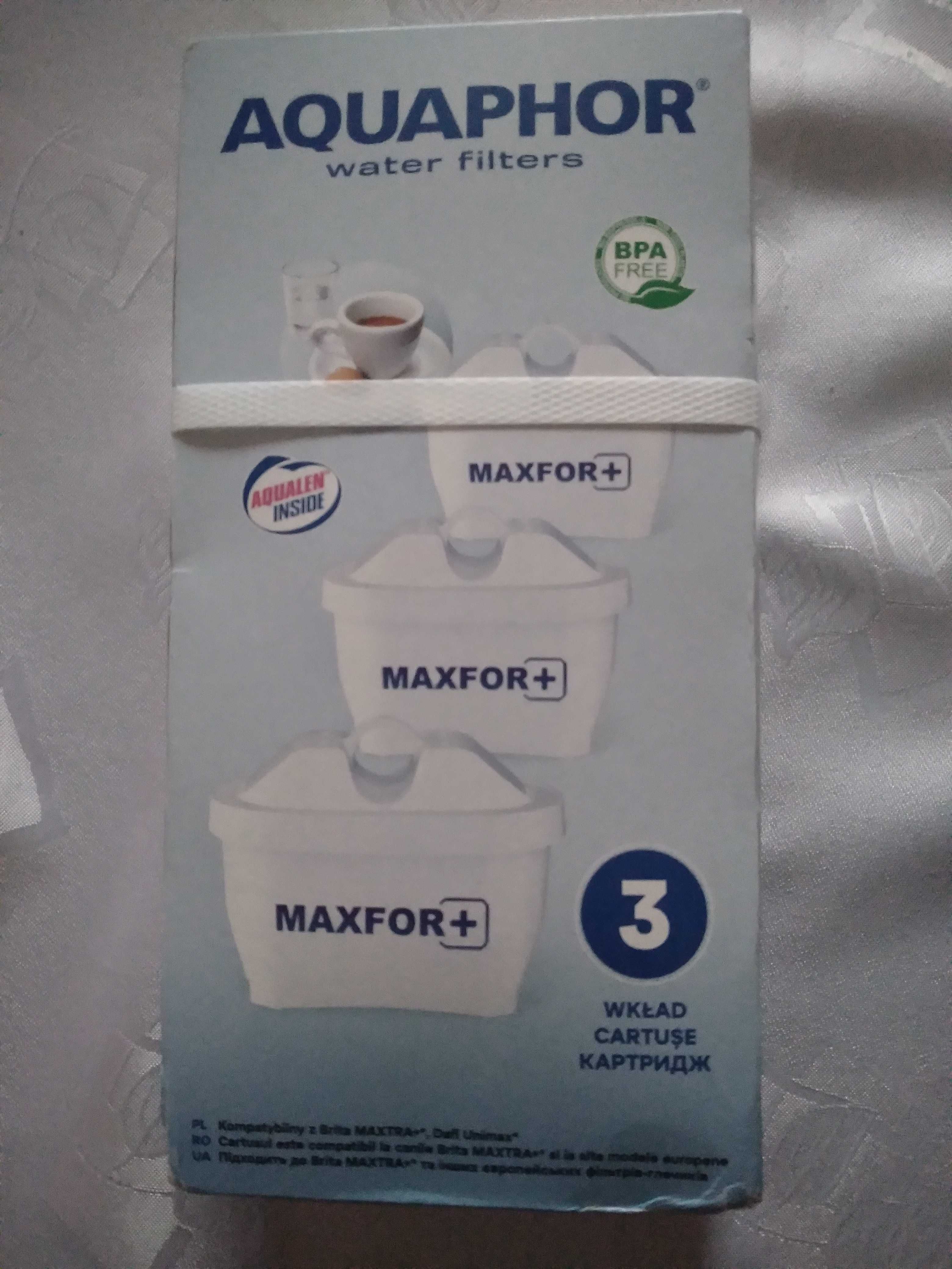 AQUAPHOR, filtry wody do dzbanka brita, dafi , 3 szt , nowe