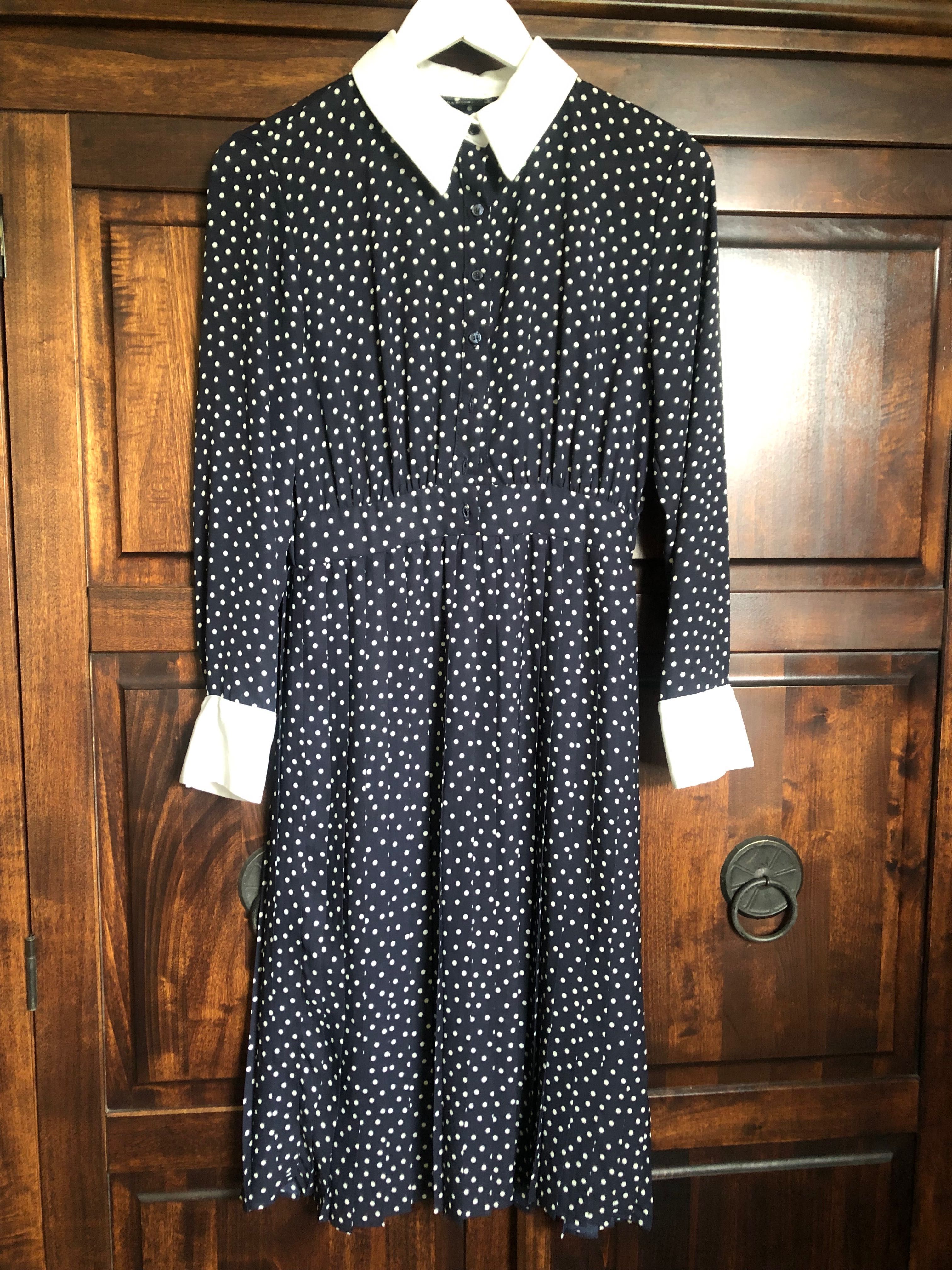 Sukienka w grochy ZARA 36
