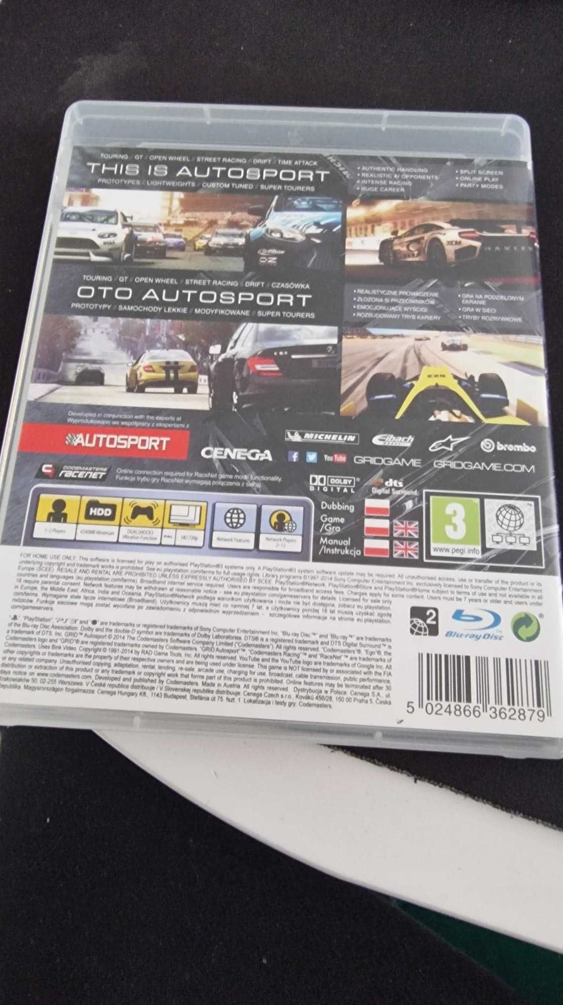 Gra Grid Autosport ps3