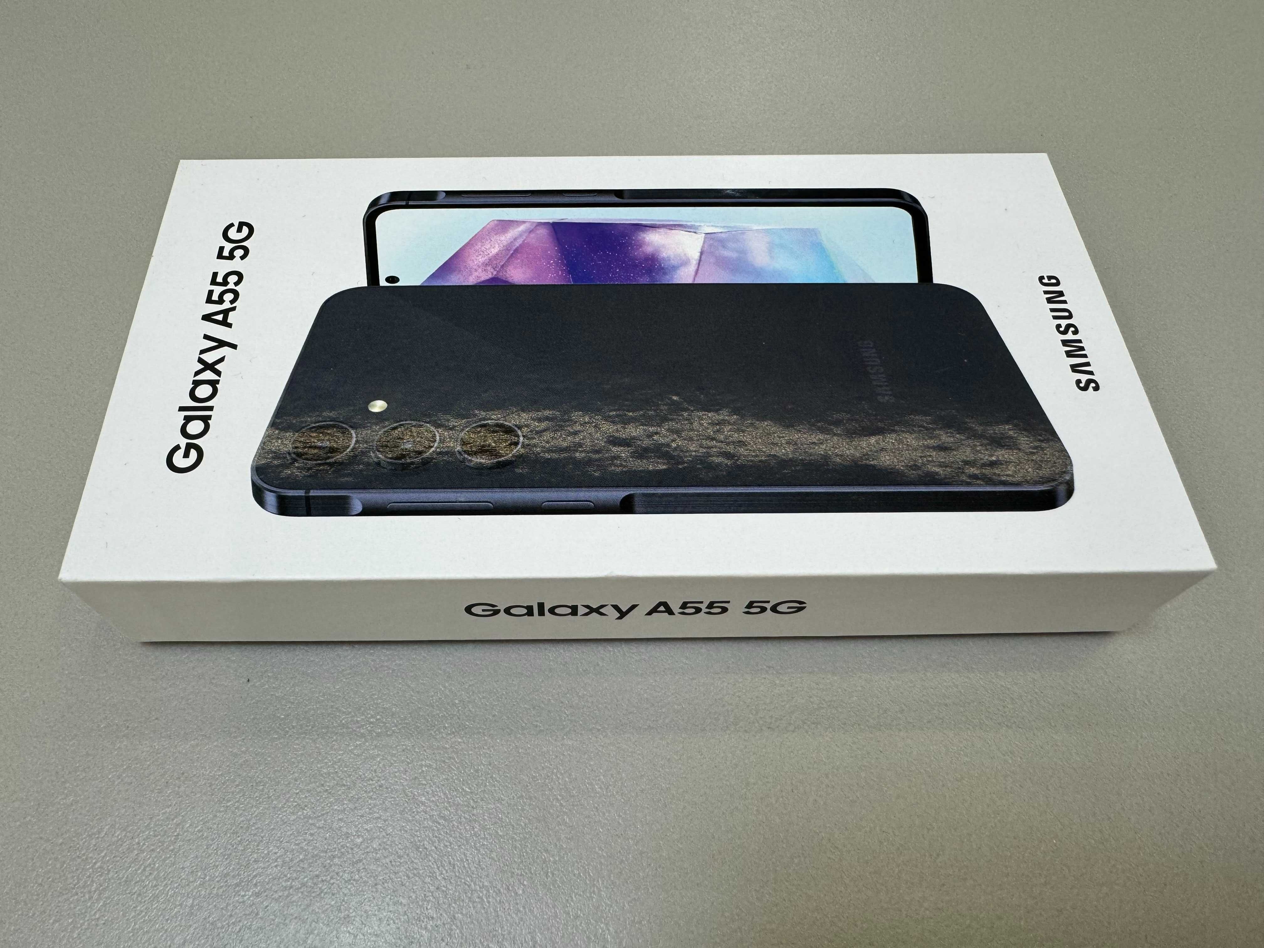 NOWY SAMSUNG GALAXY A55 5G 256GB Czarny Teletorium Auchan Wałbrzych