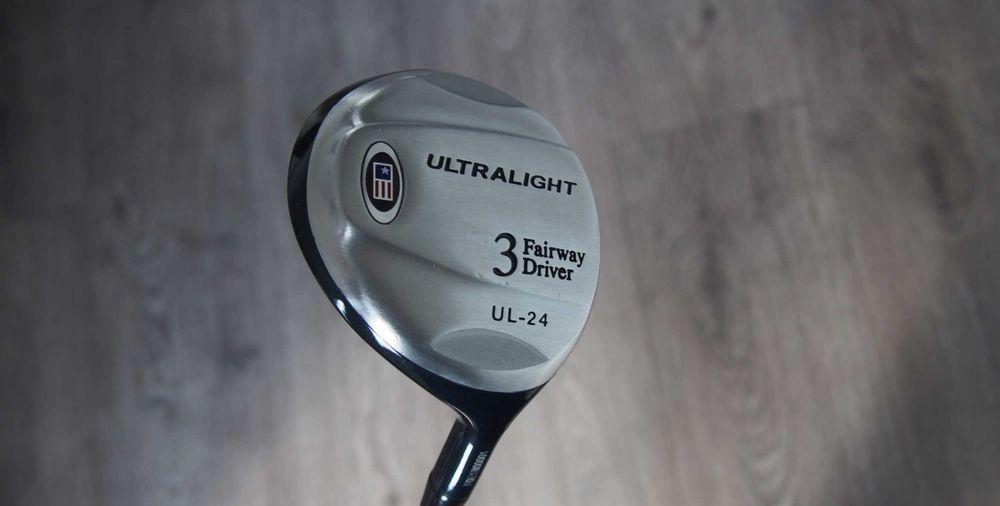 Kij do golfa U.S. Kids  fairway driver dla juniora wzrost 130 - 137 cm