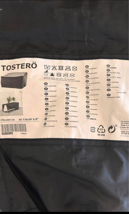 Capa de polyester para cobrir móveis