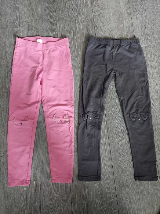 Legginsy r.128 dla dziewczynki