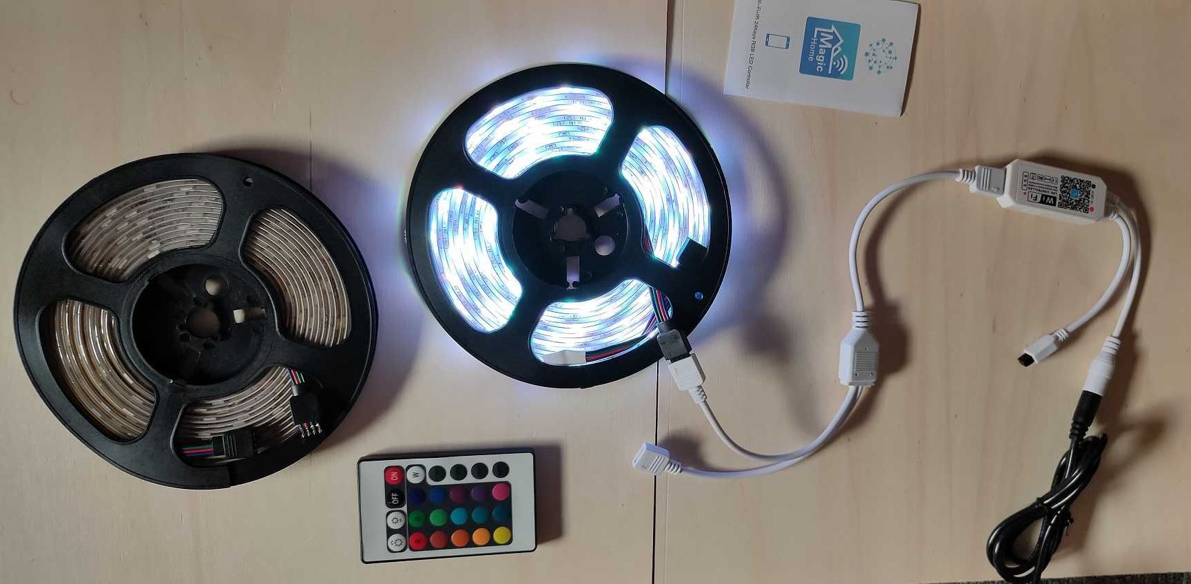 Fita LED RGB Wi-fi (10 metros) [NOVA]