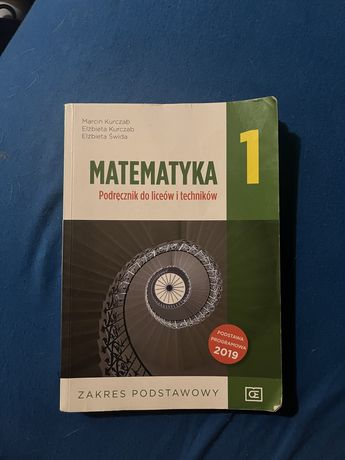 Podręcznik Matematyka 1 zakres podstawowy