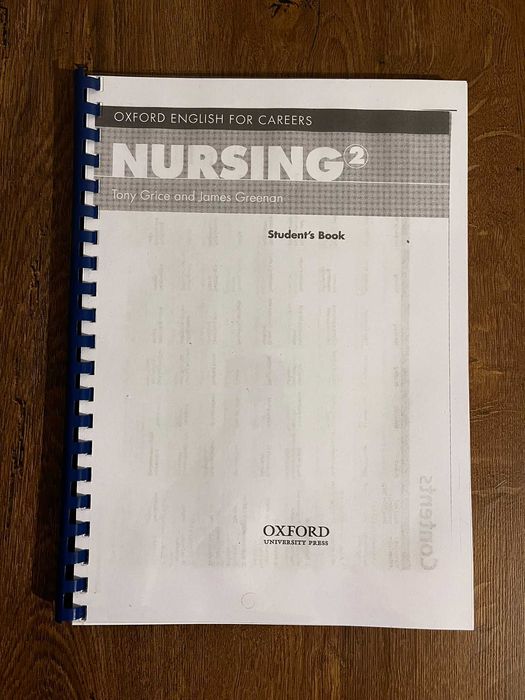 Nursing 2 Student's Book Oxford English for careers